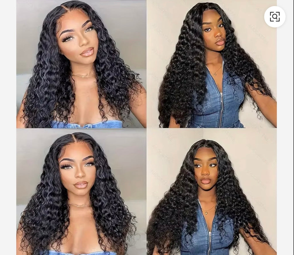 Raw Indian Hair Lace Front Wig,Human Hair Wig, HD Lace Frontal Wig Natural Color With Baby Hair