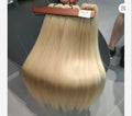 Blonde Hair Extensions Virgin Remy Cuticle Aligned Double Drawn Human Hair Bundle